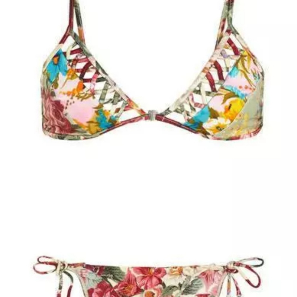 Needs To Go Zimmermann Sundance Lattice Bikini s0